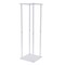 10x10" Acrylic Column Flower Stand Crystal Chains Geometric Wedding Centerpieces